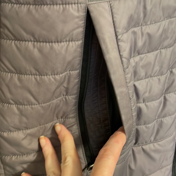 Long Gray EMS Primaloft Ultralight Winter Jacket - Picture 2 of 12